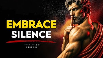 The Stoic Secret Power in Silence - Stoicism Philosophy Marcus Aurelius