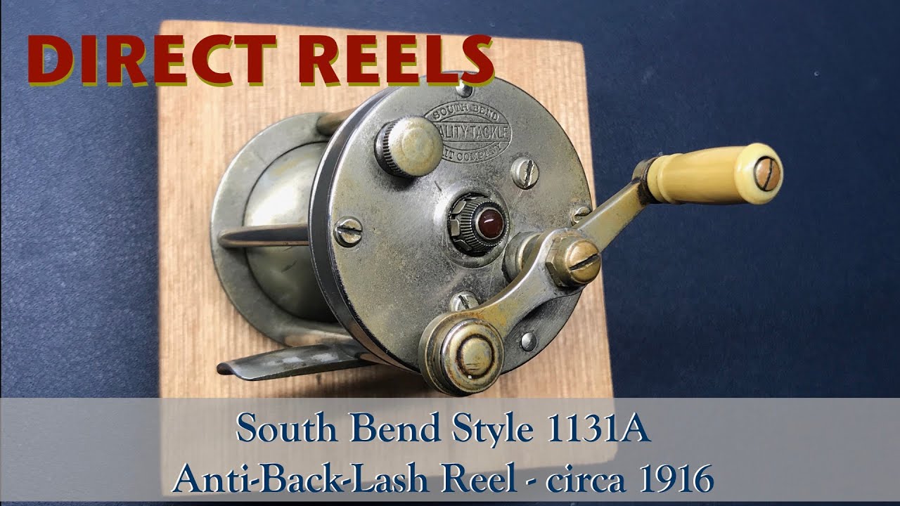 ダイレクトリール】South Bend Style 1131A Anti-Back-Lash reel