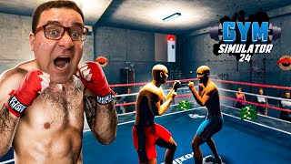 GYM SIMULATOR 24 #9 | COMPREI A GAIOLA DE BOXE