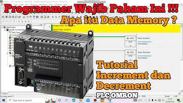 Belajar Instruksi Increment Decrement PLC OMRON Cx-Programmer | Programmer Wajib Paham