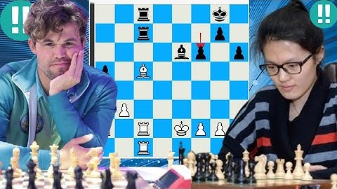 History chess, Magnus Carlsen vs Hou Yifan 