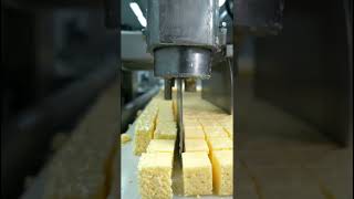 Cheese Processing inside A Factory #factoryprocess #asmr #satisfying