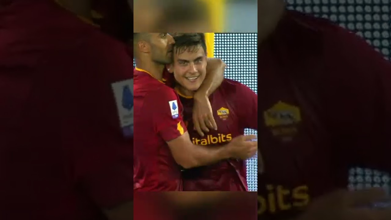 🔥 DYBALA DEU SHOW COM DOIS GOLS, CANETA E PERFORMANCE DE GALA NA VITÓRIA DA ROMA 🔥 #shorts