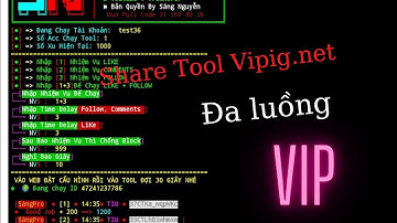 Share Code Tool Vipig.net Mới Nhất Đa Luồng | Tool Intagram | Sáng Developer