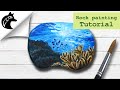 Rock Painting Tutorial For Beginners UnderWater