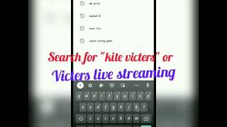 How to view first bell (victers live streaming) on mobile phones screenshot 4