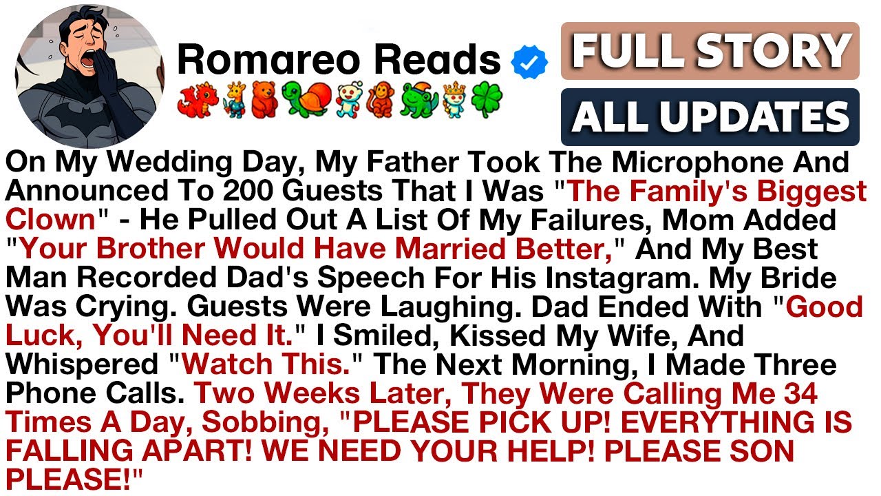 On My Wedding Day, My Father Took The Microphone And Announced To 200 Guests That I Was 