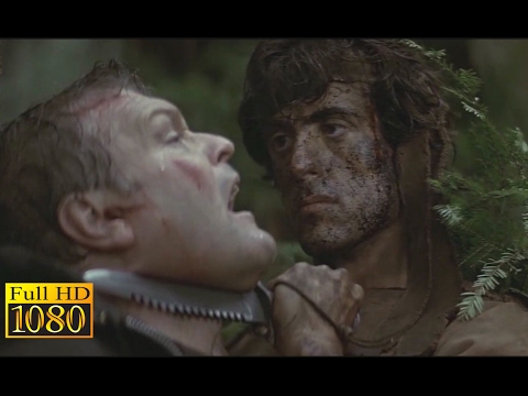 Rambo First Blood (1982) - Forest Hunt Scene (1080p) FULL HD