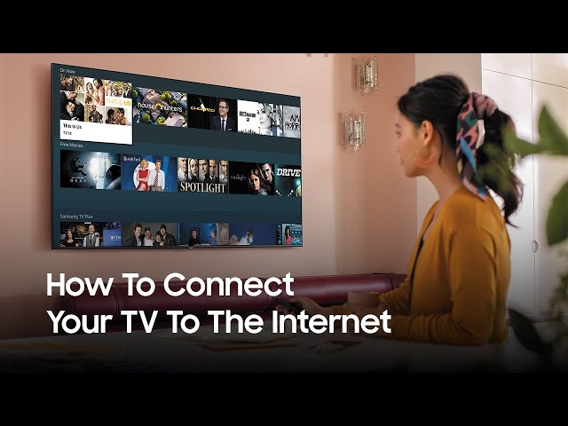 Samsung Smart TV: How to connect your television to the Internet