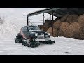 Зимняя Джимхана | Winter Gymkhana Russia | Газ М20 Победа 550 л.с. на гусеницах Stalker Truck