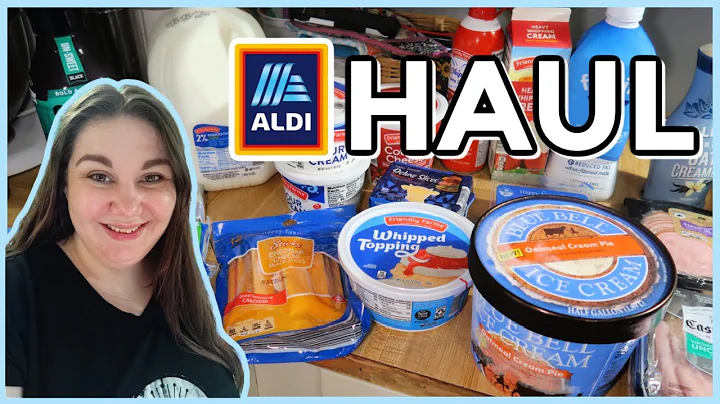 ALDI HAUL | 1-Week Grocery Haul & Meal Plan For Family of 4 | July 2022