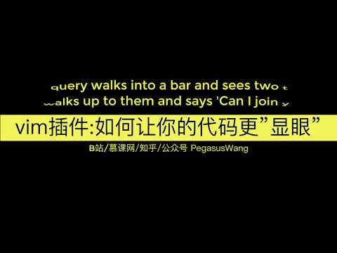 vim插件，让你的代码更加『显眼』