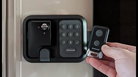 ONNAIS RV Door Lock Guard SE - Quick Install and Setup Video