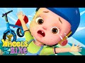 The wheels on the bike song  nursery rhymes  kids songs  baby ronnie rhymes