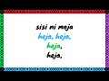 Sisi Ni Moja Lyric Video with Voices