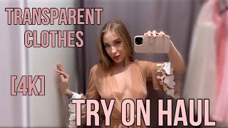 Transparent Lingerie and Clothes |See-Through Try On Haul | Try-On Haul At The Mall