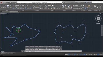 16.Spline fit and Spline CV tool in Autocad -  AutoCad Basic To Advance Series