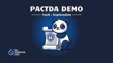 Introducing PactDa: Cross-Chain Ready Smart Contracts on Sui | Sui Overflow 2025 Demo