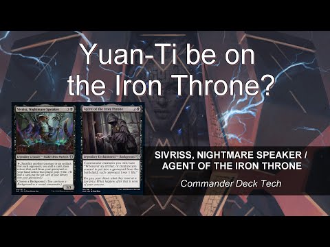 Sivriss, Nightmare Speaker / Agent of the Iron Throne EDH Deck Tech