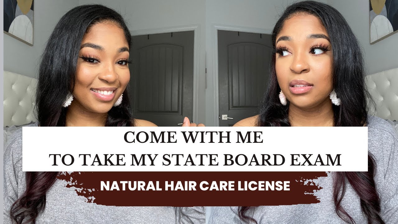 Vlog: Come take the NC Natural Hair Care State Board Licensing Exam with Me!