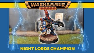 Night Lords Champion Warhammer 40K