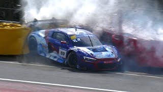 12H Spa 2025 - BIG CRASH, SPINS, MOMENTS \& ACTION