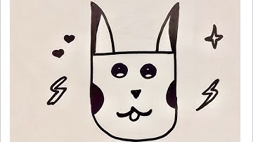 || How to turn H into Pikachu || Easy drawing for beginners |