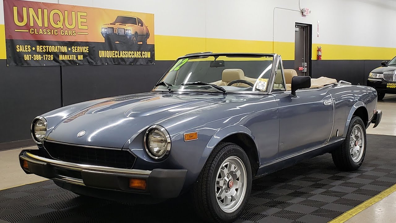1982 Fiat Spider 2000 | For Sale $12,900