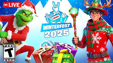 🔴*NEW* FORTNITE WINTERFEST 2025 UPDATE COUNTDOWN!! (Chapter 7 LIVE)