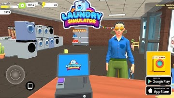 LAUNDRY SIMULATOR (FIRST RELEASE) | NEW Android Gameplay 2025 #games