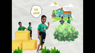 Chơi trốn tìm #funny #giaitri #thieunhi #youtubeshorts #bibo #tiktok #viral #baby #shorts #short