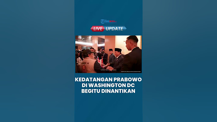 Prabowo Disambut Meriah WNI & Mahasiswa di Washington DC, Momen Kedatangan Presiden Begitu Dinanti