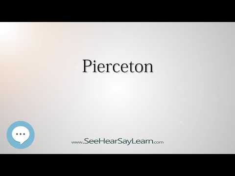 Pierceton (How to Pronounce Cities of the World)💬⭐🌍✅