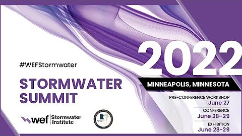 WEF Stormwater Conference To Explore Current Issues