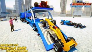 Formula Car Transport: Cargo Truck Game - Enjoy transport truck driving games - Android Gameplays screenshot 3