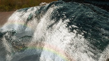 Whitewater Waterfall Simulation Blender 2.93 VFX Breakdown