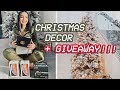 HUGE $10K HOLIDAY GIVEAWAY + DECORATE WITH ME FOR CHRISTMAS! | AMANDA ENSING