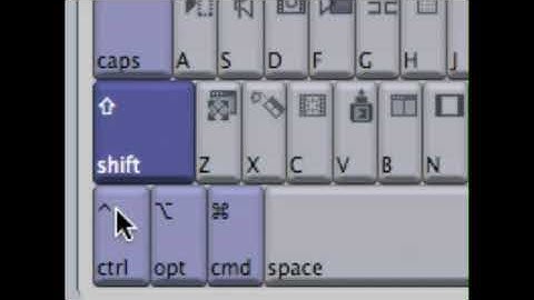 Customizing Keyboard Shortcuts & Modifier Keys in Final Cut Pro 5