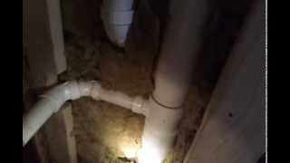 Rough Plumbing for very small bathroom renovation