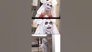 MOMEN KAK RICIS JADI POCONG, BANG RYAN BUKANNYA TAPI MALAH TERSENYUM