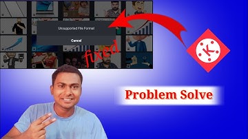 How to Solved Unsupported File Format problem In Kinemaster || Kinemaster Unsupporte File Format