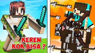 Aku Hack Minecraft Untuk Menggabungkan Berbagai HEWAN   SENJATA 🐮🏹