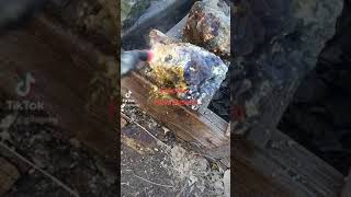 Cleaning New Mexico Fluorite