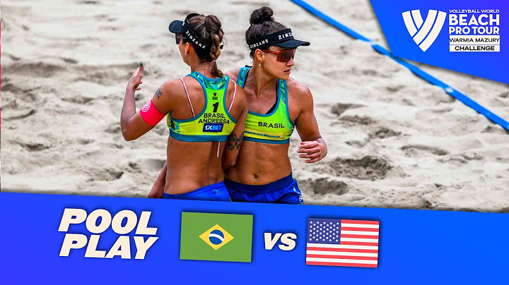 Andressa/Tainá vs. Hildreth/Van Gunst - Pool Play Highlights | Warmia Mazury 2025 #BeachProTour