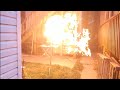 Testing Special Fire Balloons in Slow Motion