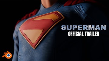 Superman | Official Trailer |  blender Animation (2025)