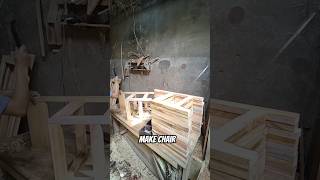 make chair #woodworking #woodwork #wood #chair