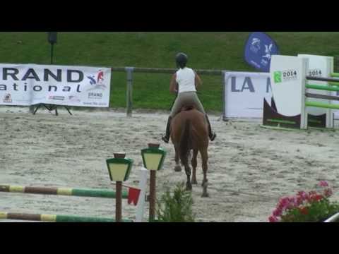 Prisca Saint-Clair- jumping horse by Le Tot de Sem...