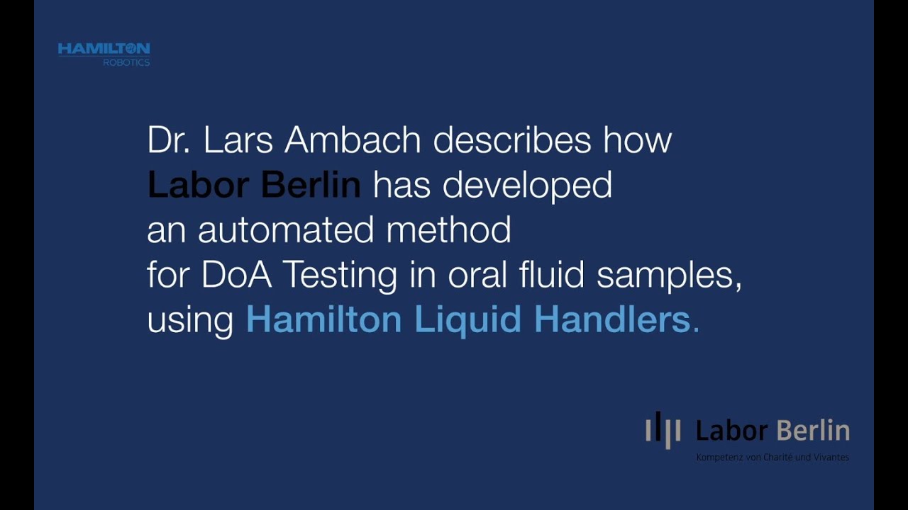 Automation of sample prep workflows for LC-MS analysis – Labor Berlin's experience