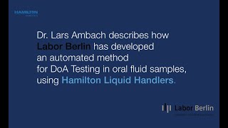 Automation of sample prep workflows for LC-MS analysis – Labor Berlin's experience